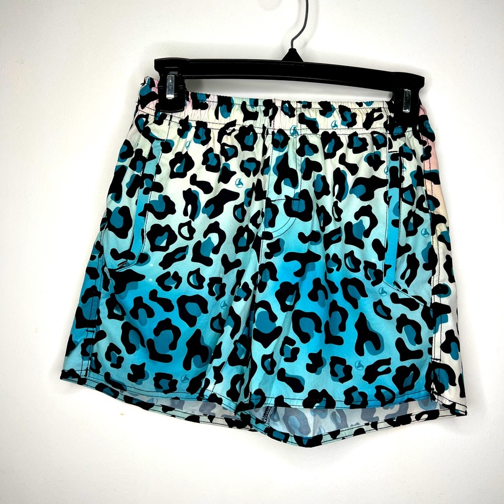 Leopard print Archetype Athletic Shorts